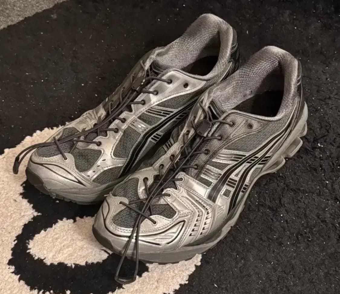 290) 아식스 언어펙티드 젤카야노14 실버문 상품이미지1