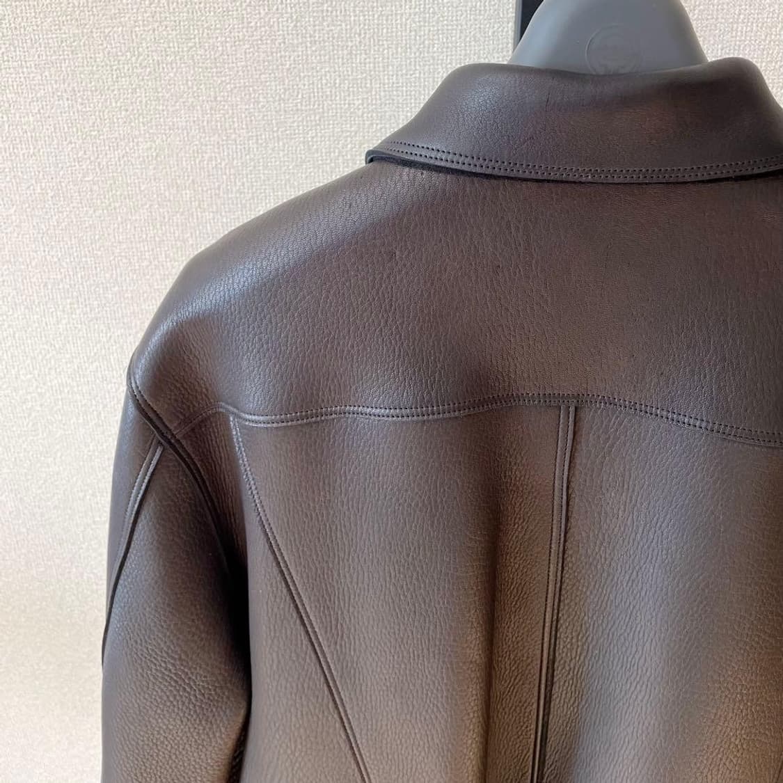 24aw AUTHUR TRUCKER JACKET(deer leather) 상품이미지4