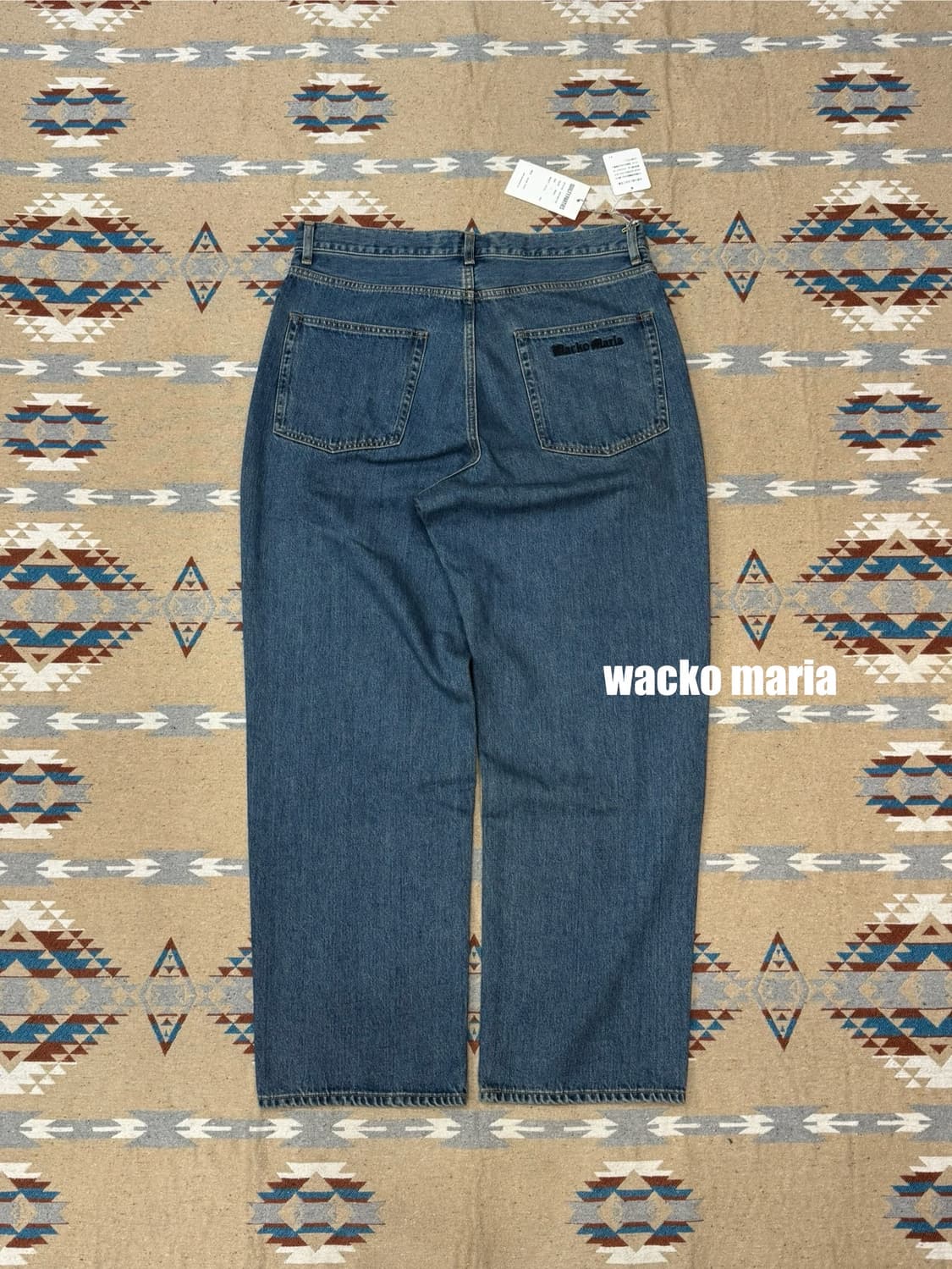 [L] 와코마리아 데님 팬츠 인디고 25FW 상품이미지1