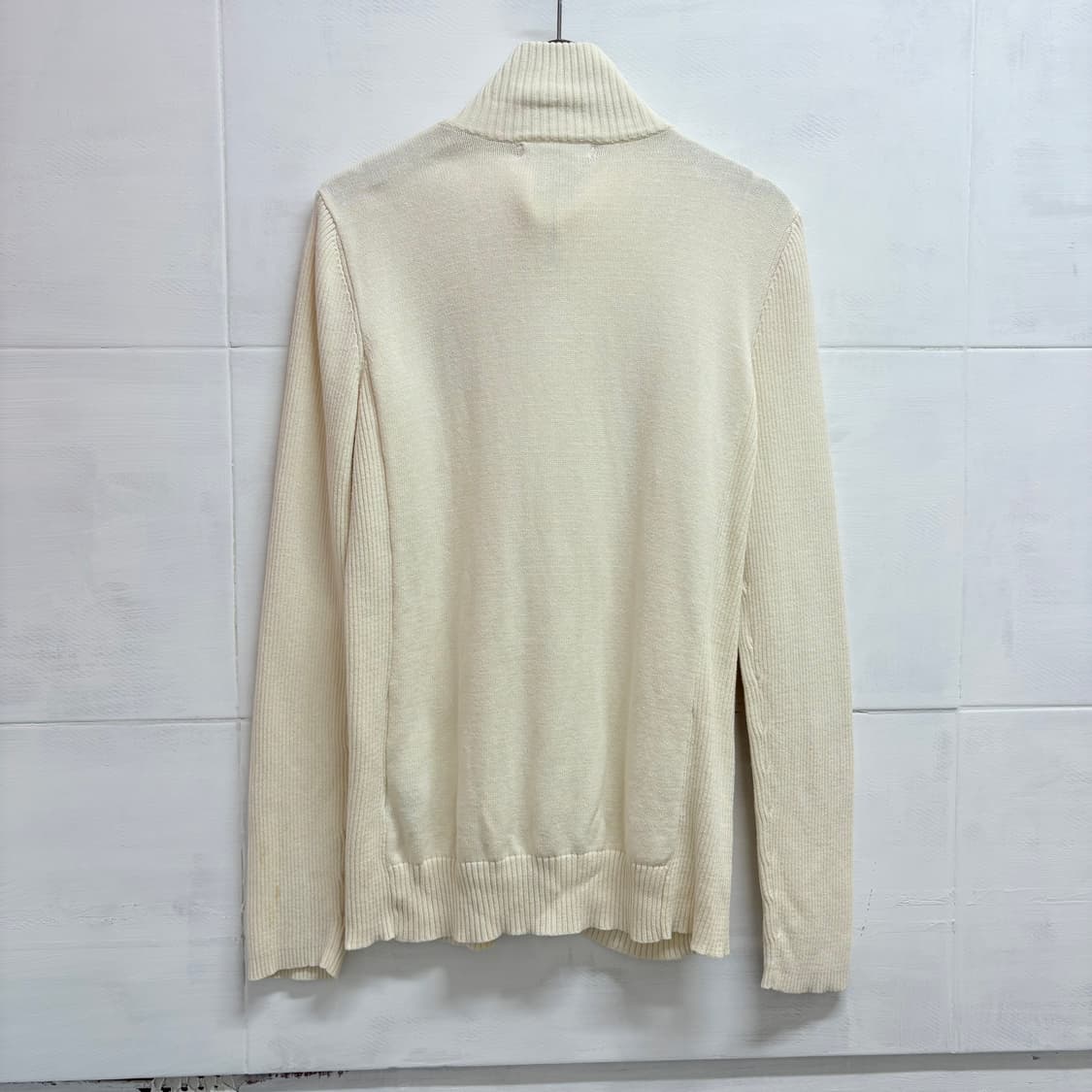 LAUREN RALPH LAUREN 랄프로렌 코튼 니트 집업 라지 L  상품이미지5