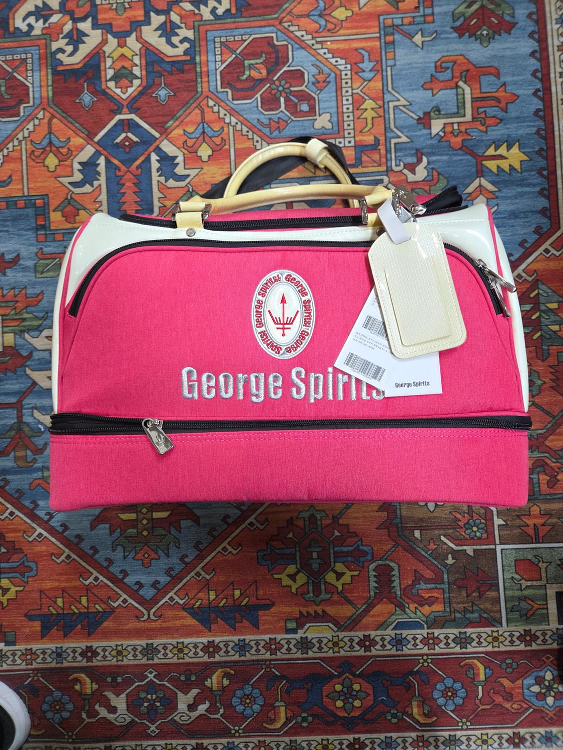 조지스피리츠 여성 보스턴백 핑크  상품이미지1