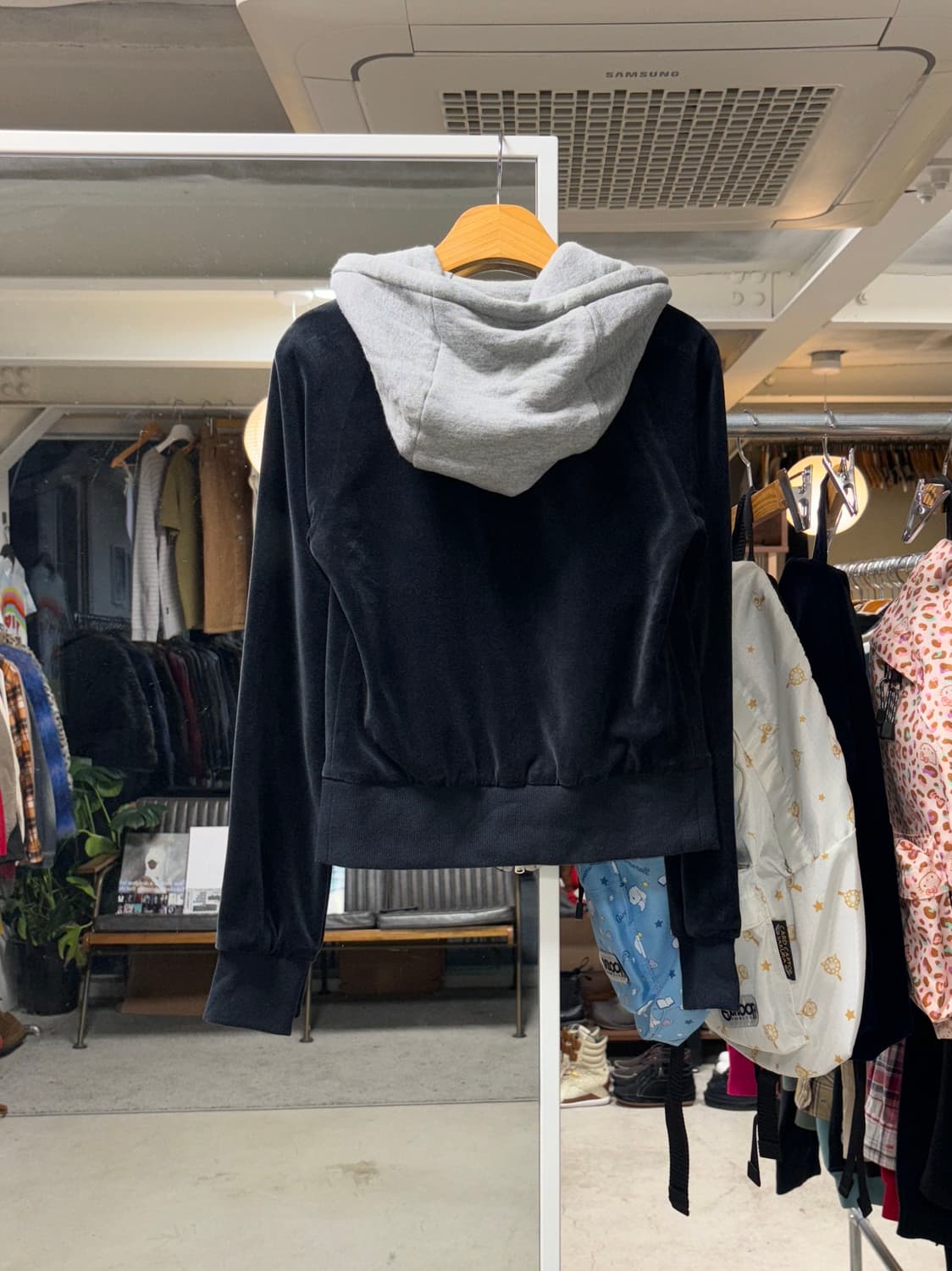 Ato 벨루어 후드 자켓 상품이미지5