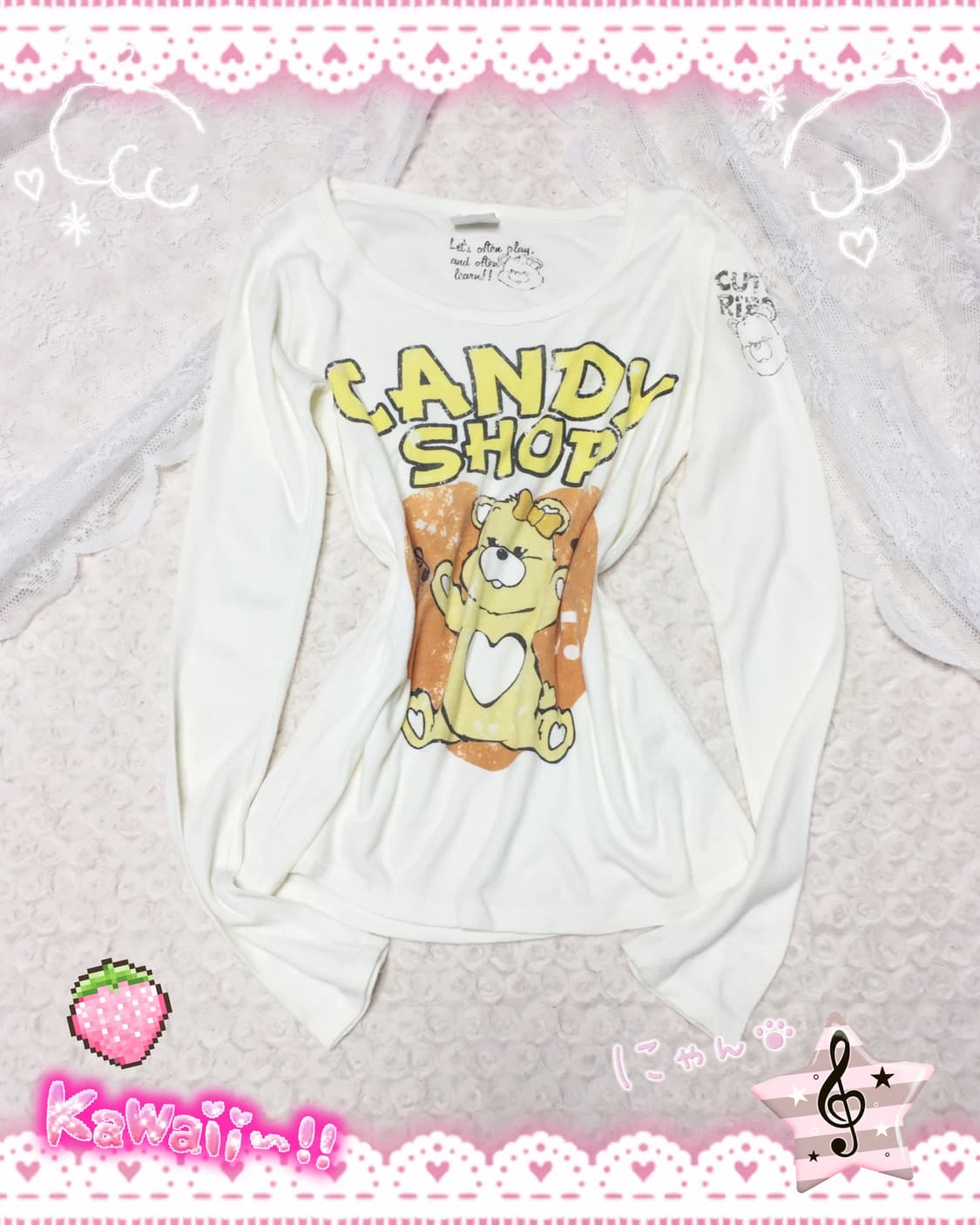 빈티지 캔디샵 슬리브 상품이미지1
