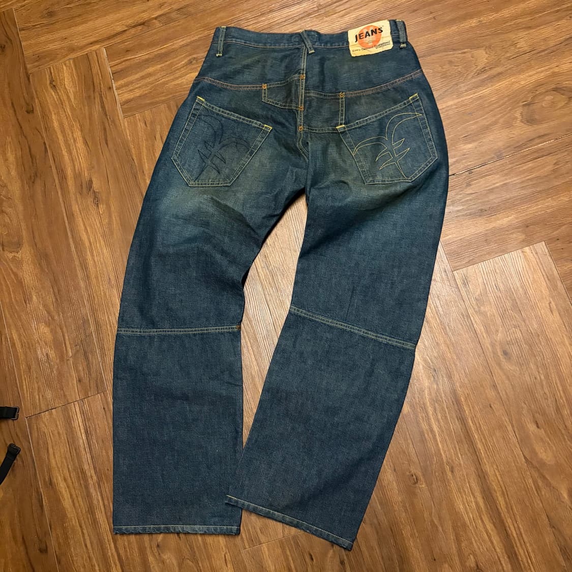 MICHIKO KOSHINO CURVED DENIM PANTS 상품이미지8