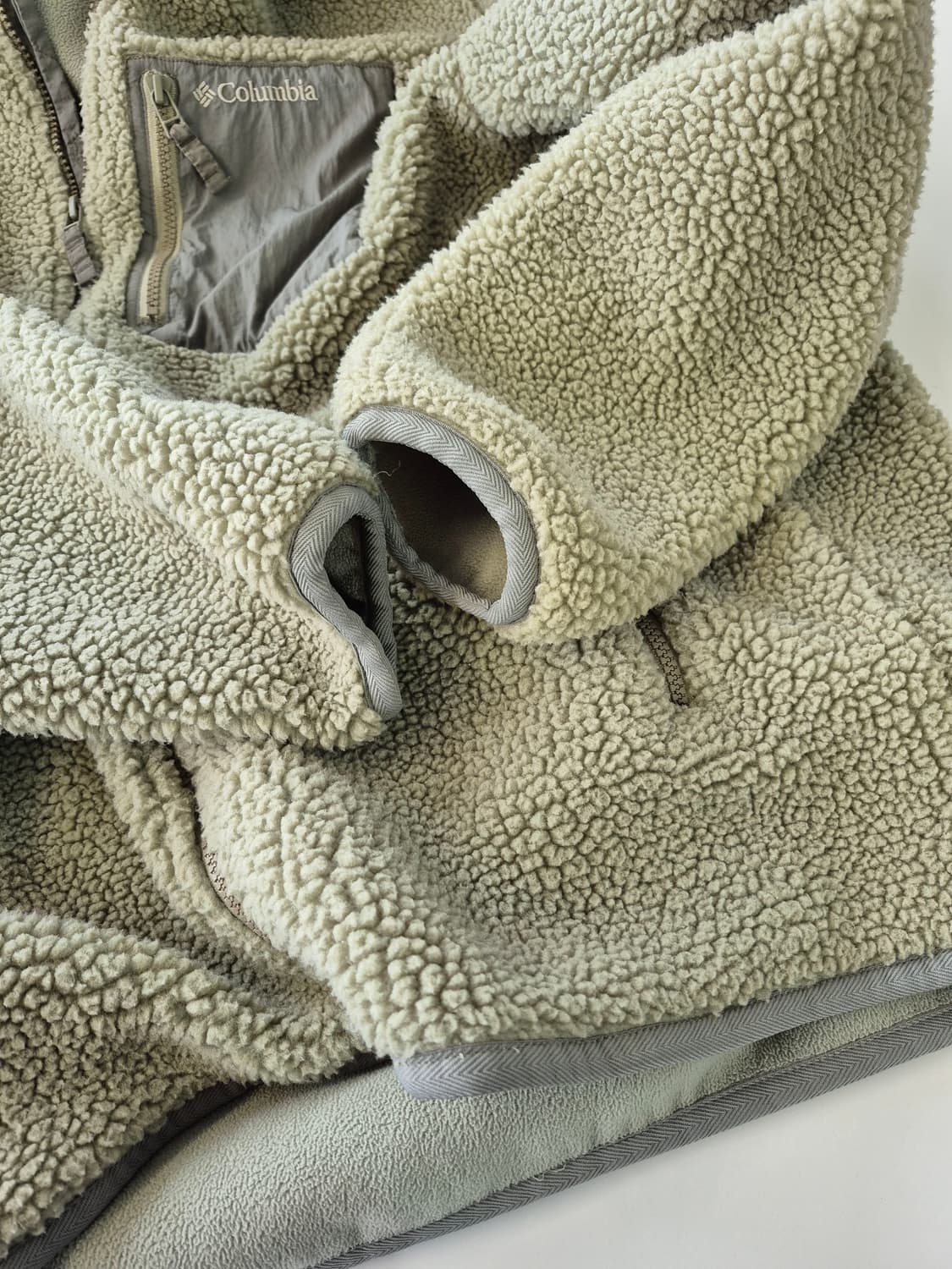 컬럼비아 후리스 뽀글이 자켓 (110 상품이미지6