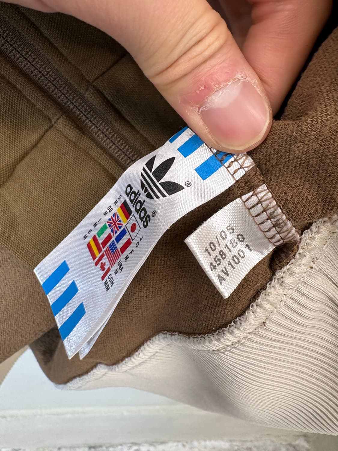 아디다스 00s 빈티지 브라운 트랙탑 져지 상품이미지8