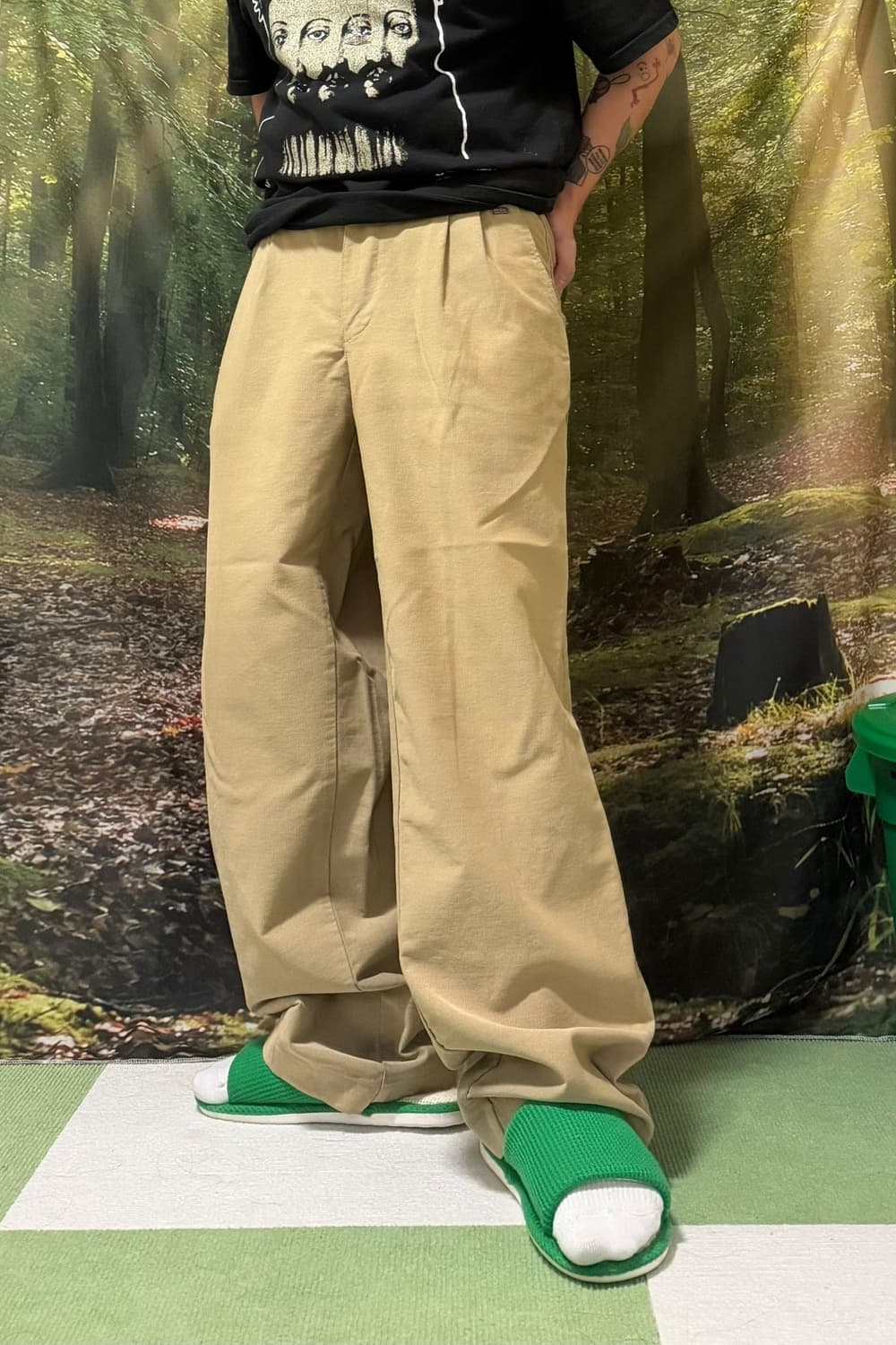 발렌시아가 빈티지 와이드 팬츠 상품이미지1