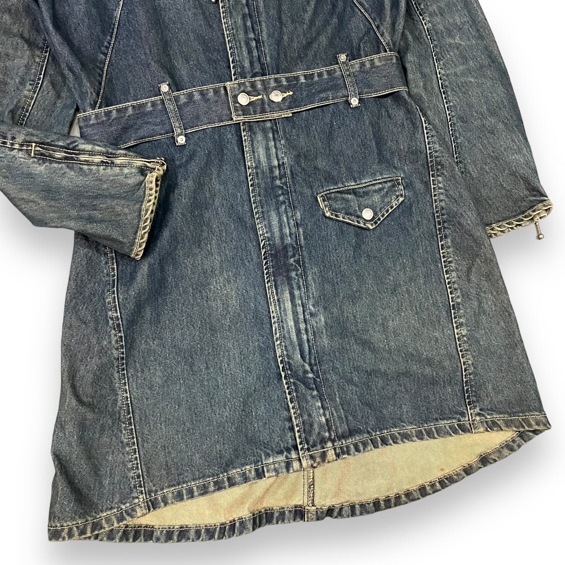 리바이스 엔지니어드 데님 벨크로 롱자켓 상품이미지4