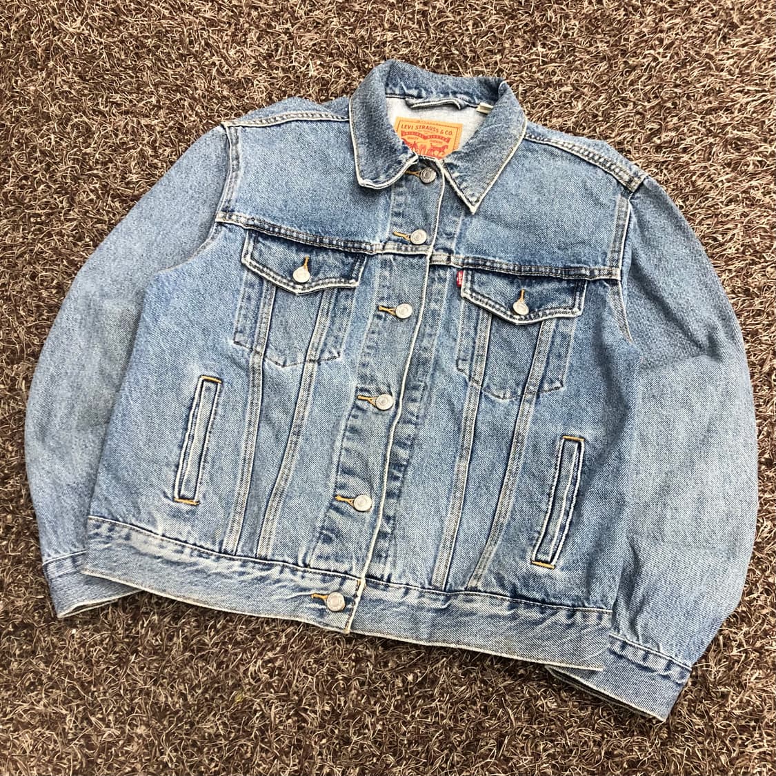 리바이스 여성 데님 트러커 자켓 상품이미지1