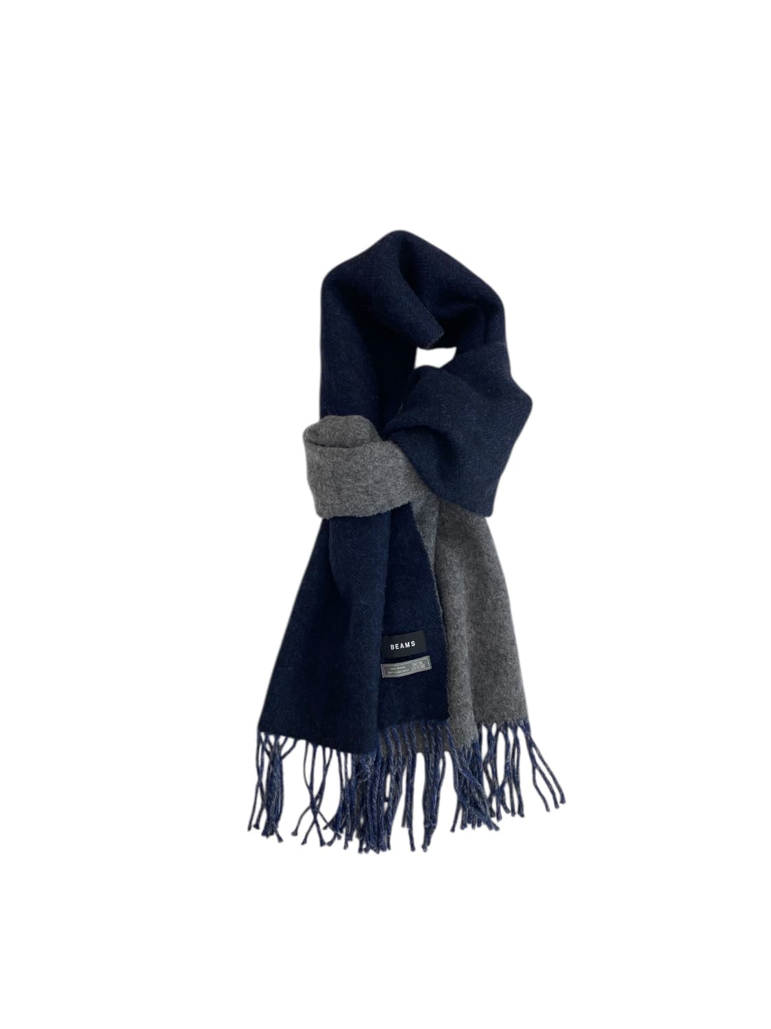 빔즈 양면 울 머플러 상품이미지1