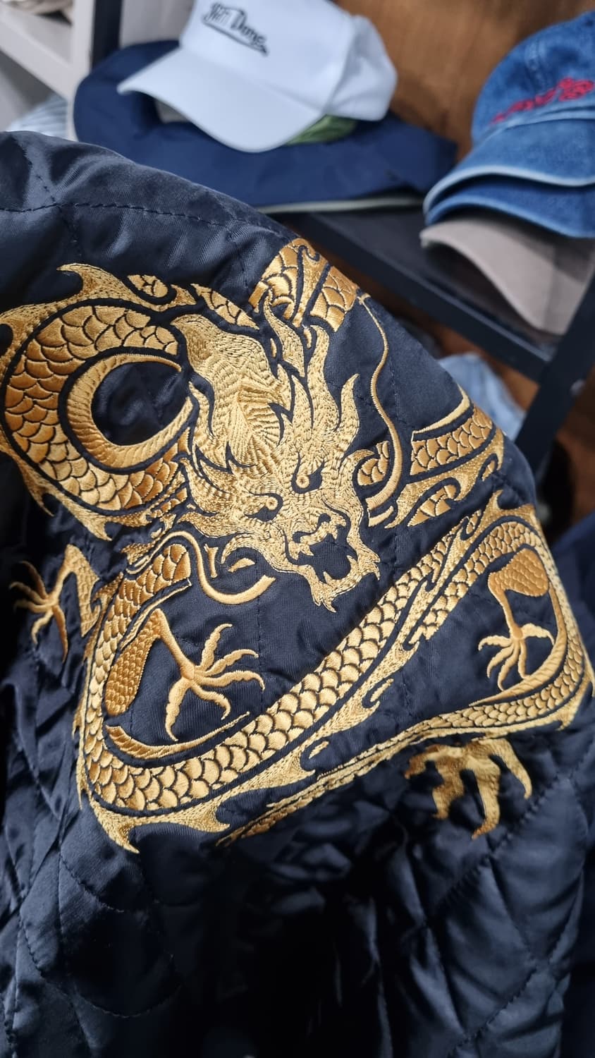 정조왕 용자수 검정항공점퍼 (어바웃엠브로) xL(105~110) 상태좋음 상품이미지6