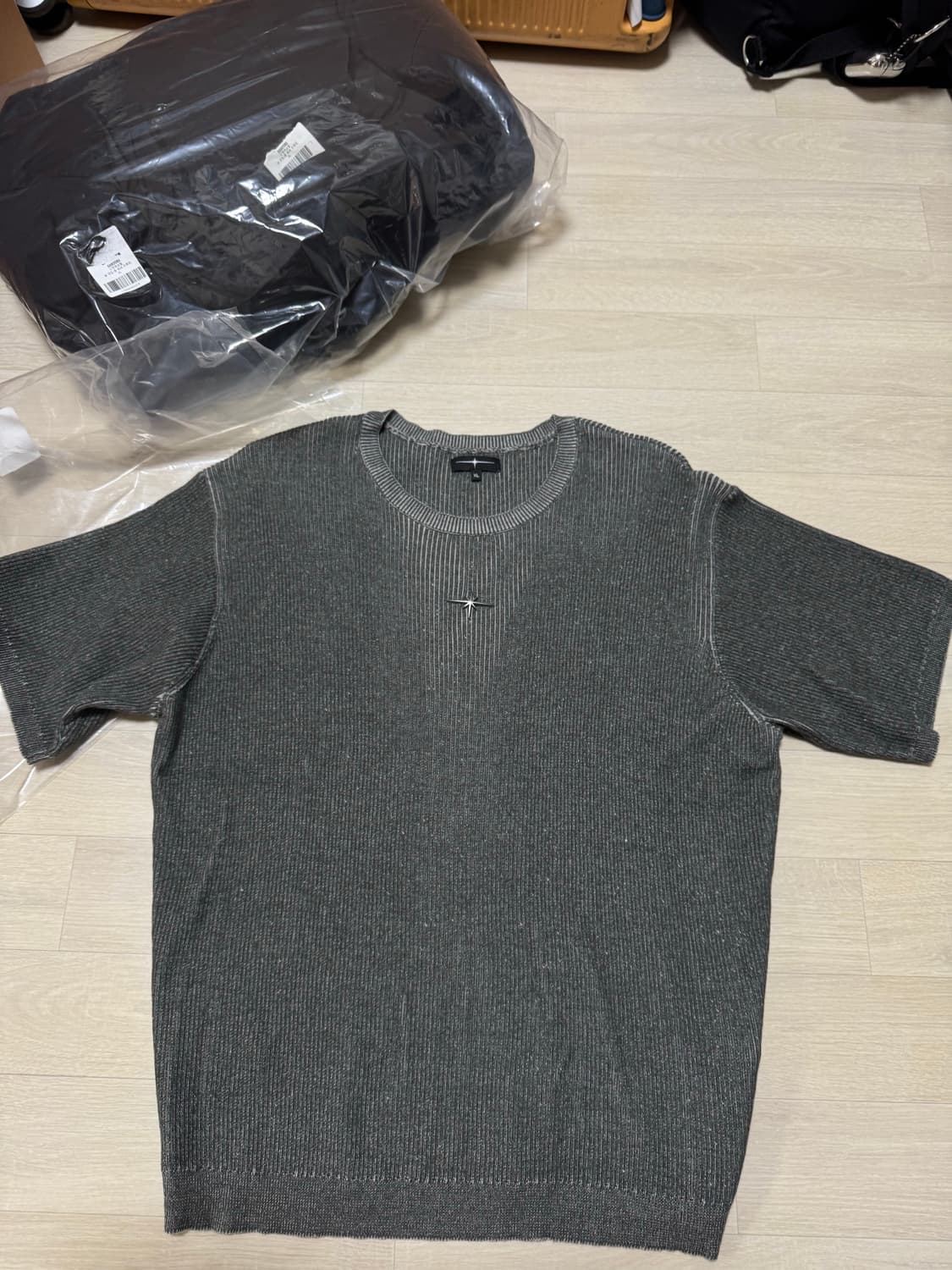 [xl] 틸던 니트 반팔 상품이미지1