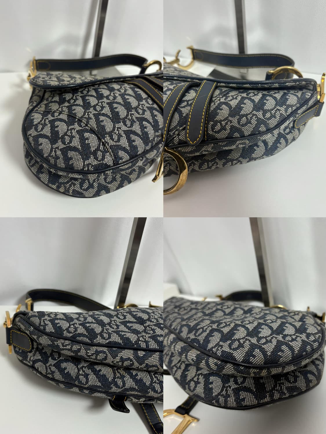 디올 오블리크 새들백 금장 상품이미지9