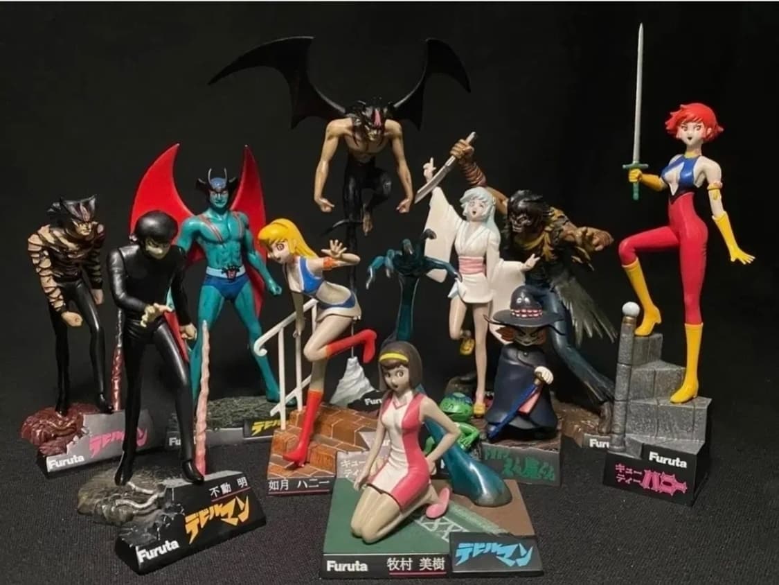 초레어) 미개봉 나가이고 컬렉션 데빌맨 큐티하니 피규어 상품이미지1