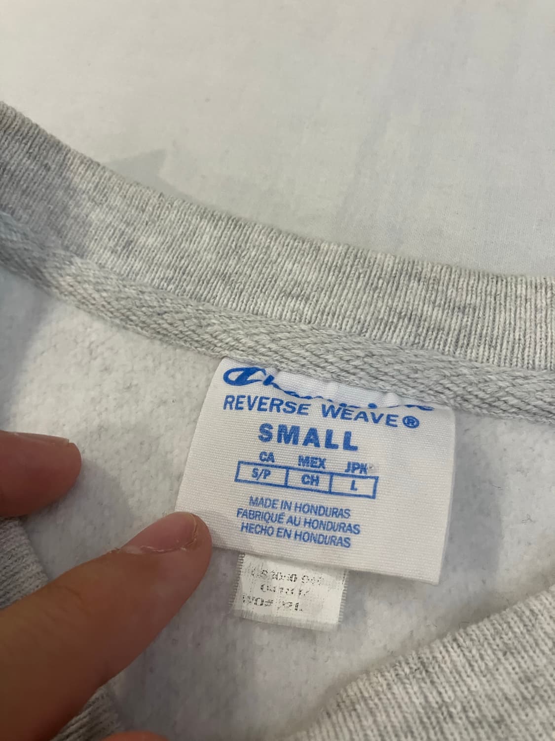 챔피온 리버스위브 하버드 컬리지 스웻셔츠 멜란지 상품이미지4