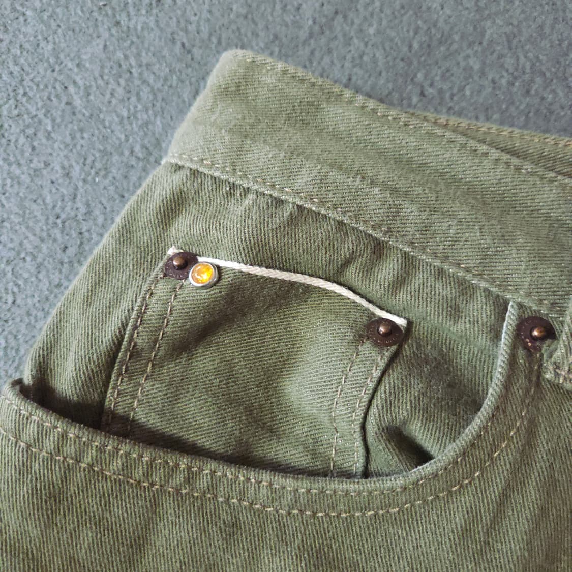 모드나인 인터스텔라 루트 410 셀비지 데님 팬츠 33 상품이미지3