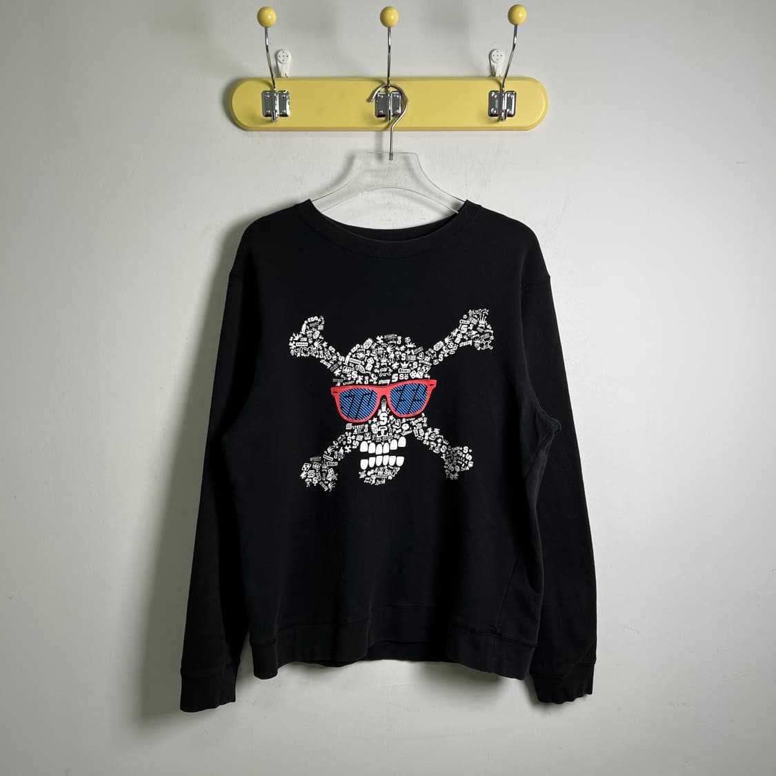 00's 스투시 빈티지 스컬 앤 그래니 맨투맨 L 상품이미지1