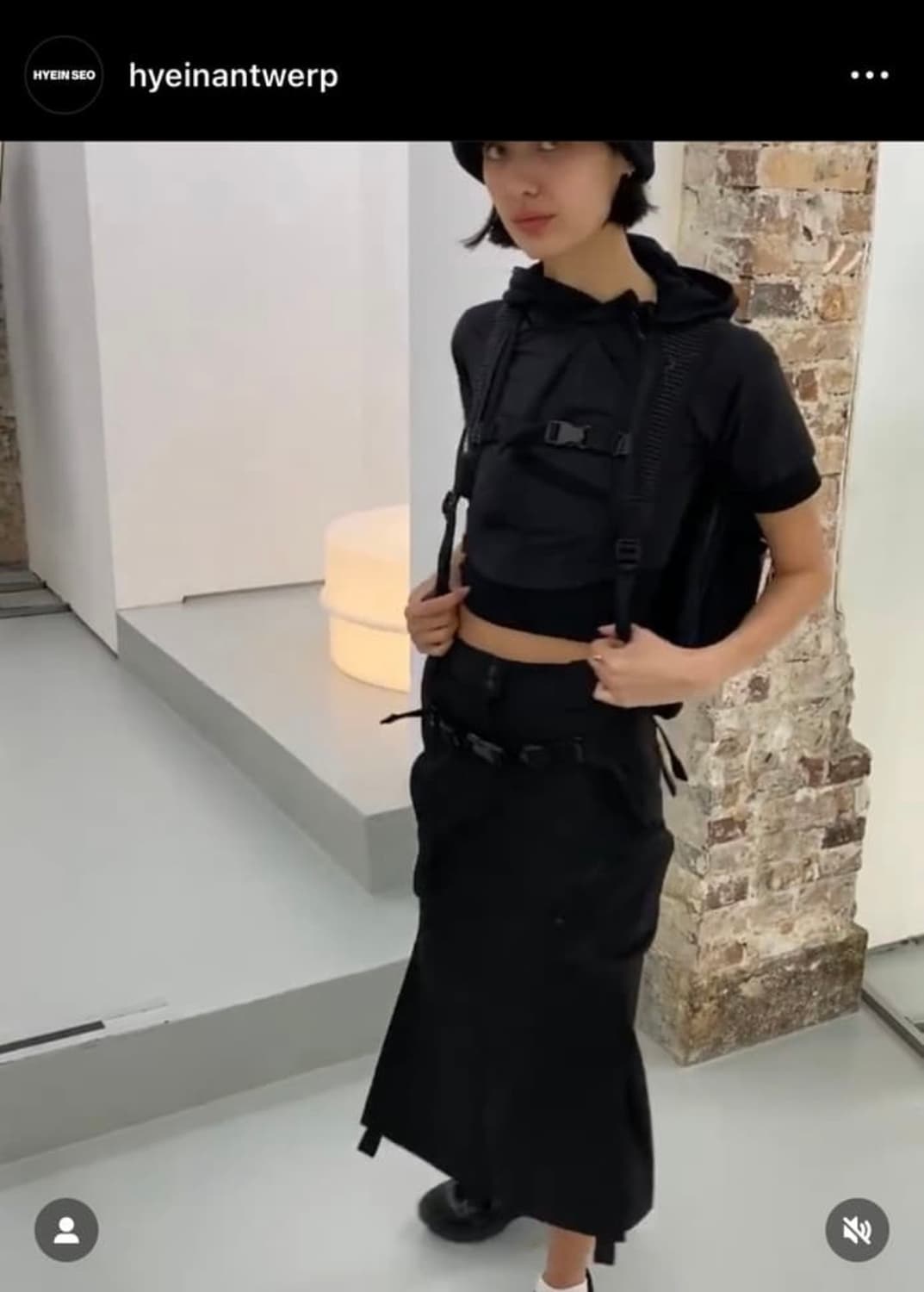 [size2]혜인서 후드 크롭탑 상품이미지2