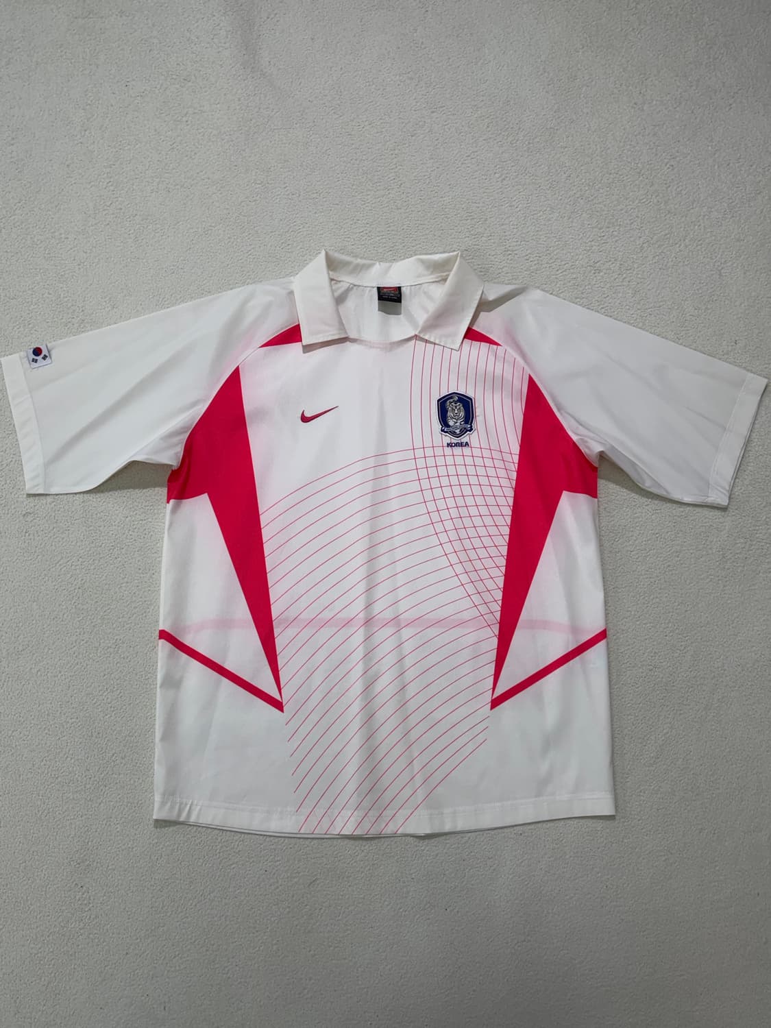 나이키 02 대한민국 국대 축구 유니폼 어웨이 화이트 져지 100 상품이미지1