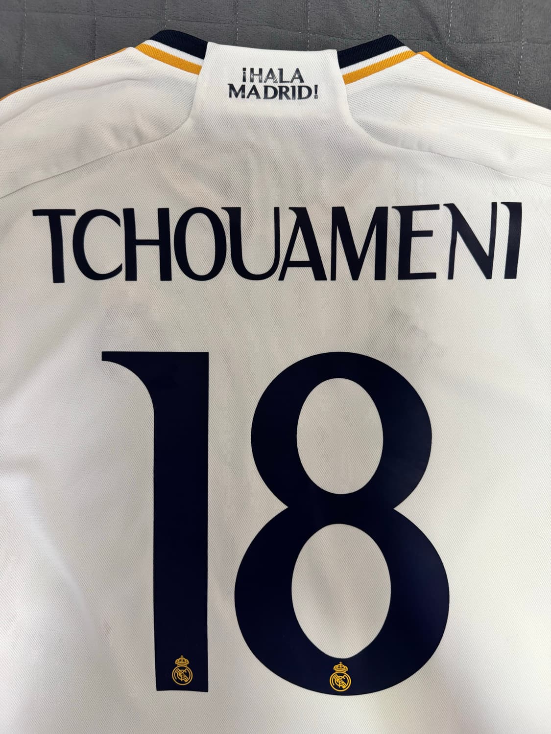 정품 23-24 레알마드리드 추아메니 챔결 우승 유니폼 상품이미지4