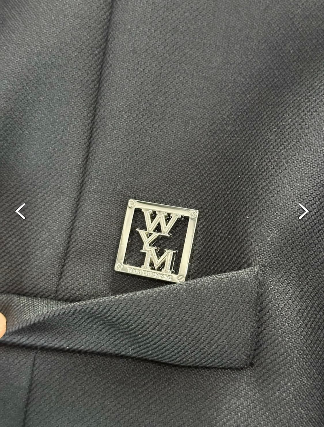 우영미 울 커프스 턴업 더블 블레이저 상품이미지2