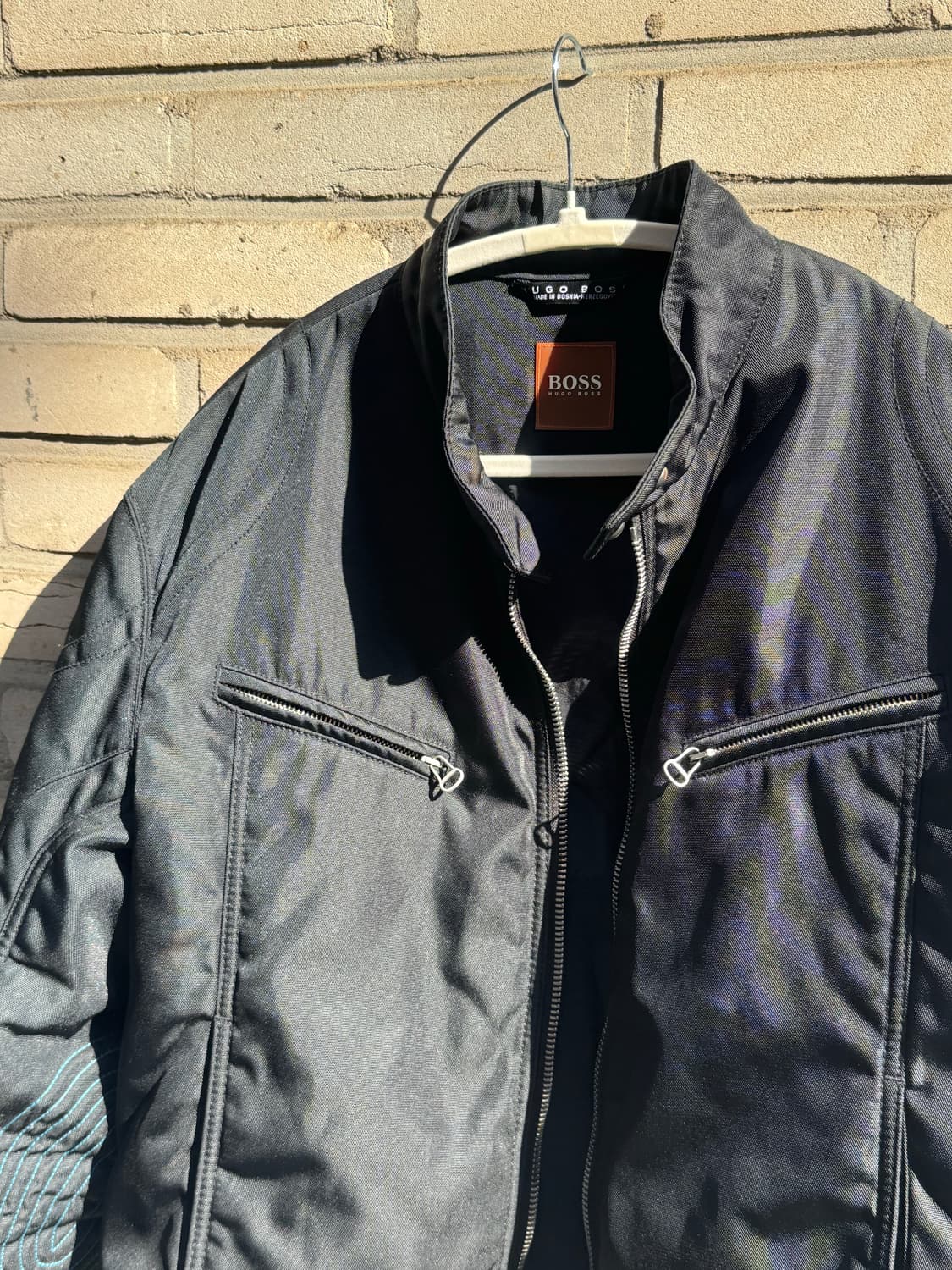 00s hugo boss biker jacket 상품이미지2