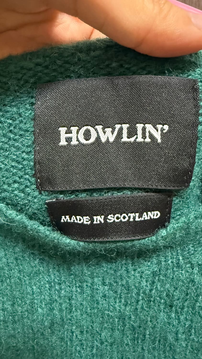 하울린 니트 birth of the cool guidance 그린 상품이미지2