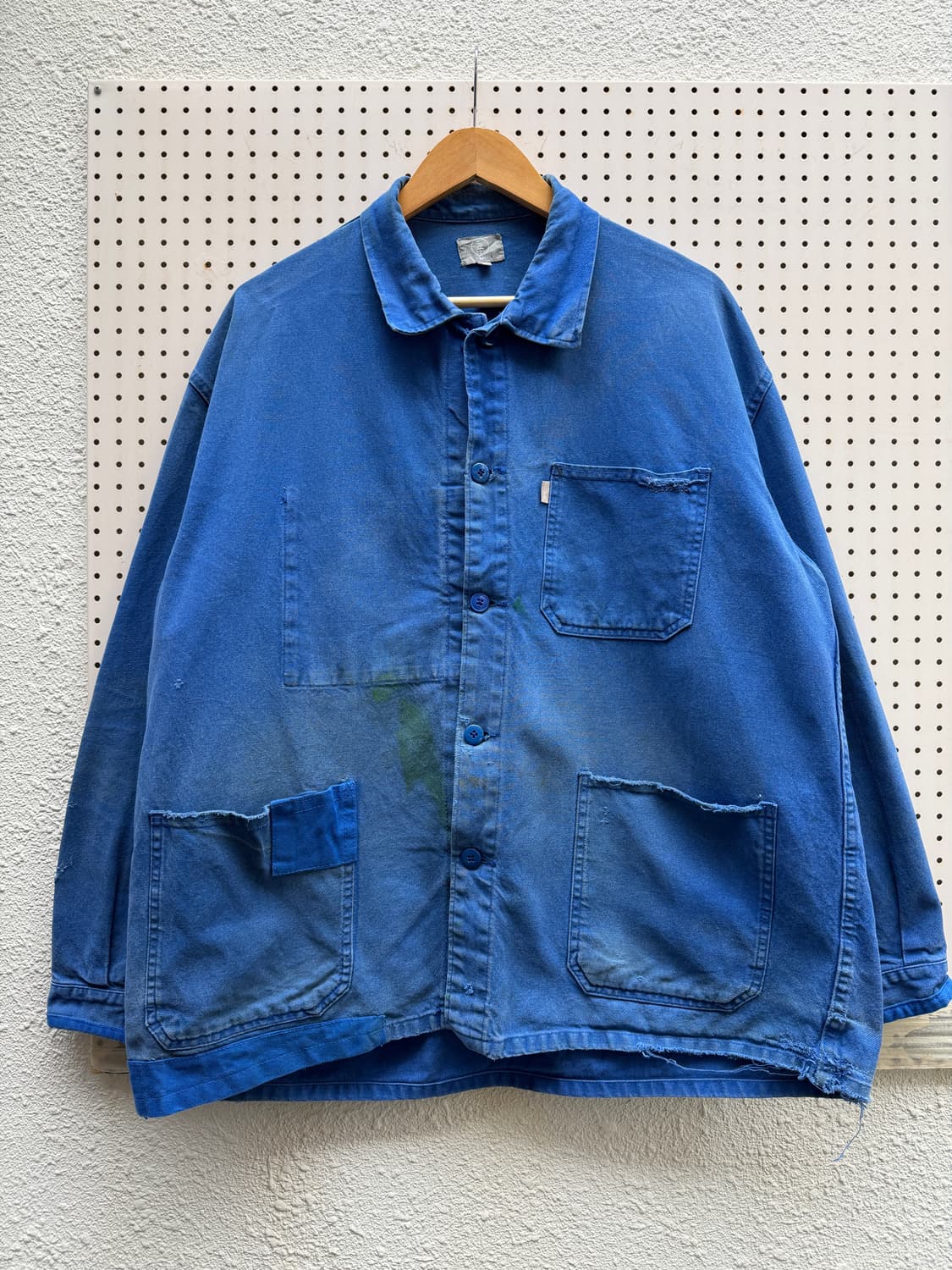 HARD FADED PATCHWORK BORO REPAIR 워크자켓 상품이미지1