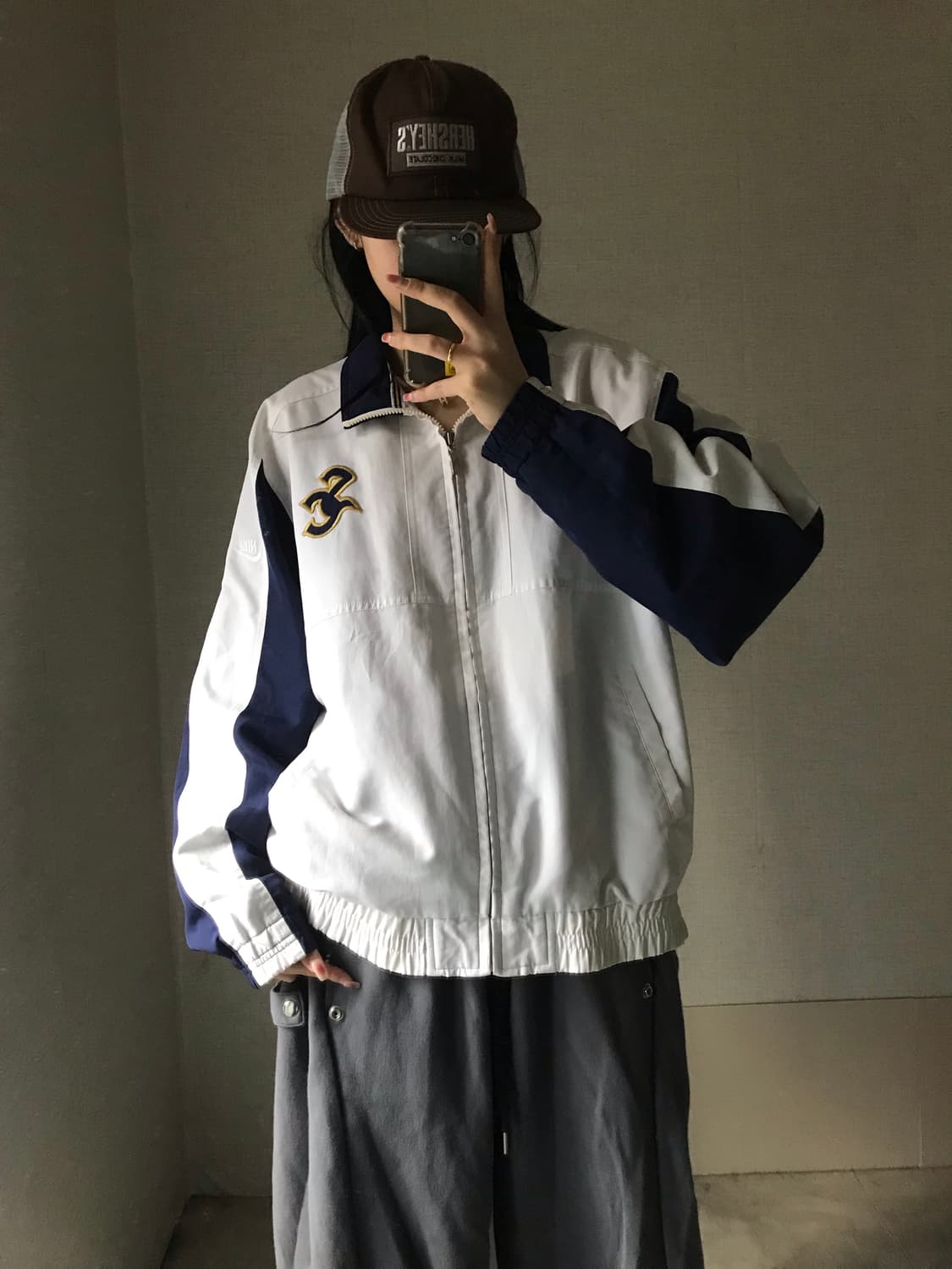 나이키 00s 오버핏 바람막이 상품이미지1