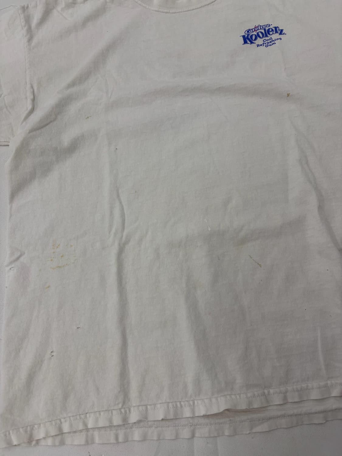 90s Distressed Koolerz Gum Tee (white) 상품이미지7