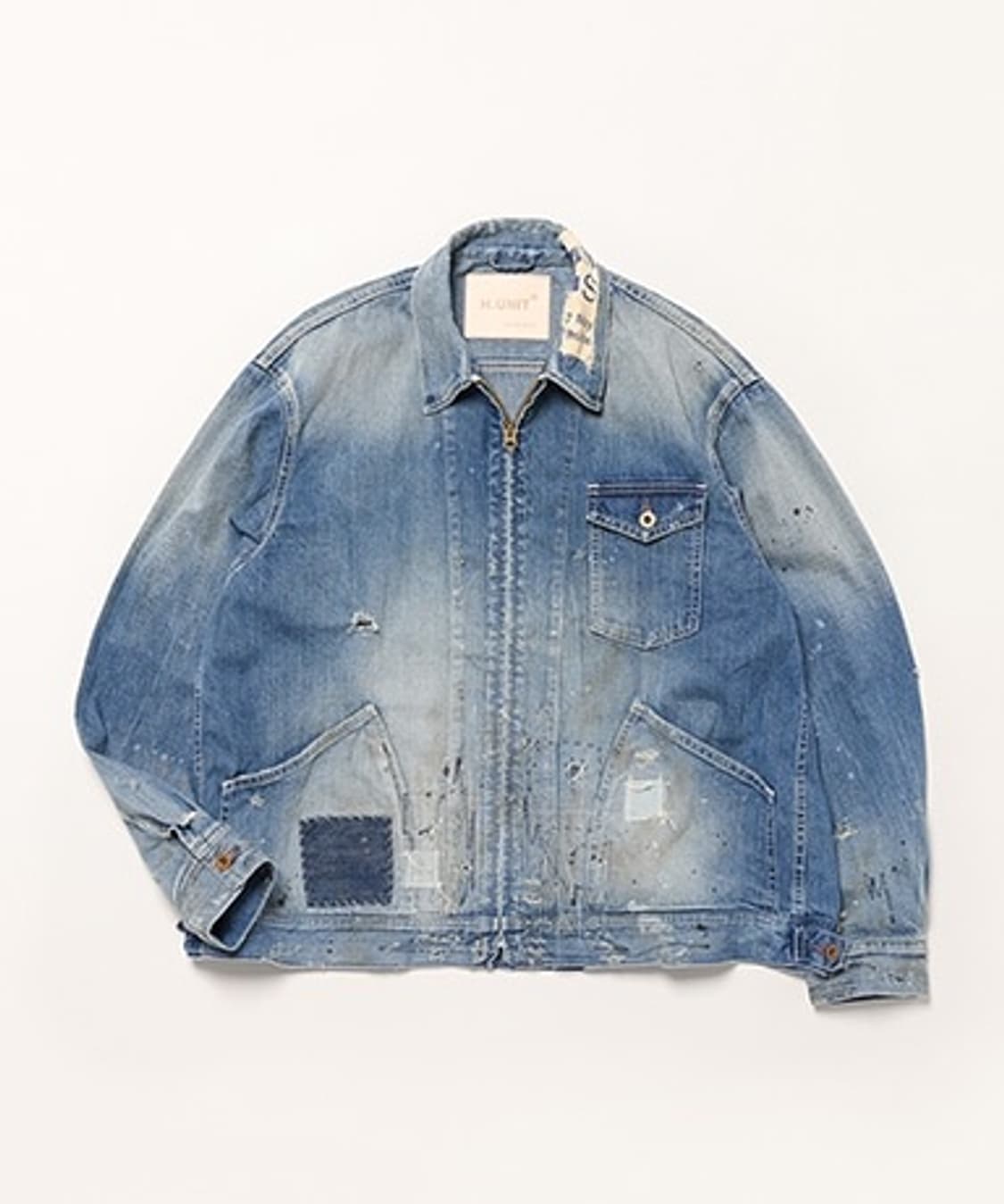 H.UNIT 에이치유닛 데님 자켓 상품이미지1
