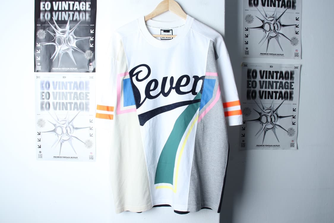 (L-2XL) 에이치블레이드 반팔 티셔츠 콜라쥬 빅로고-7BB1 상품이미지2