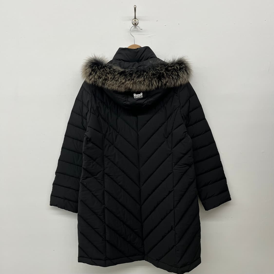 발망 블랙 롱 패딩 점퍼 여성L 상품이미지7