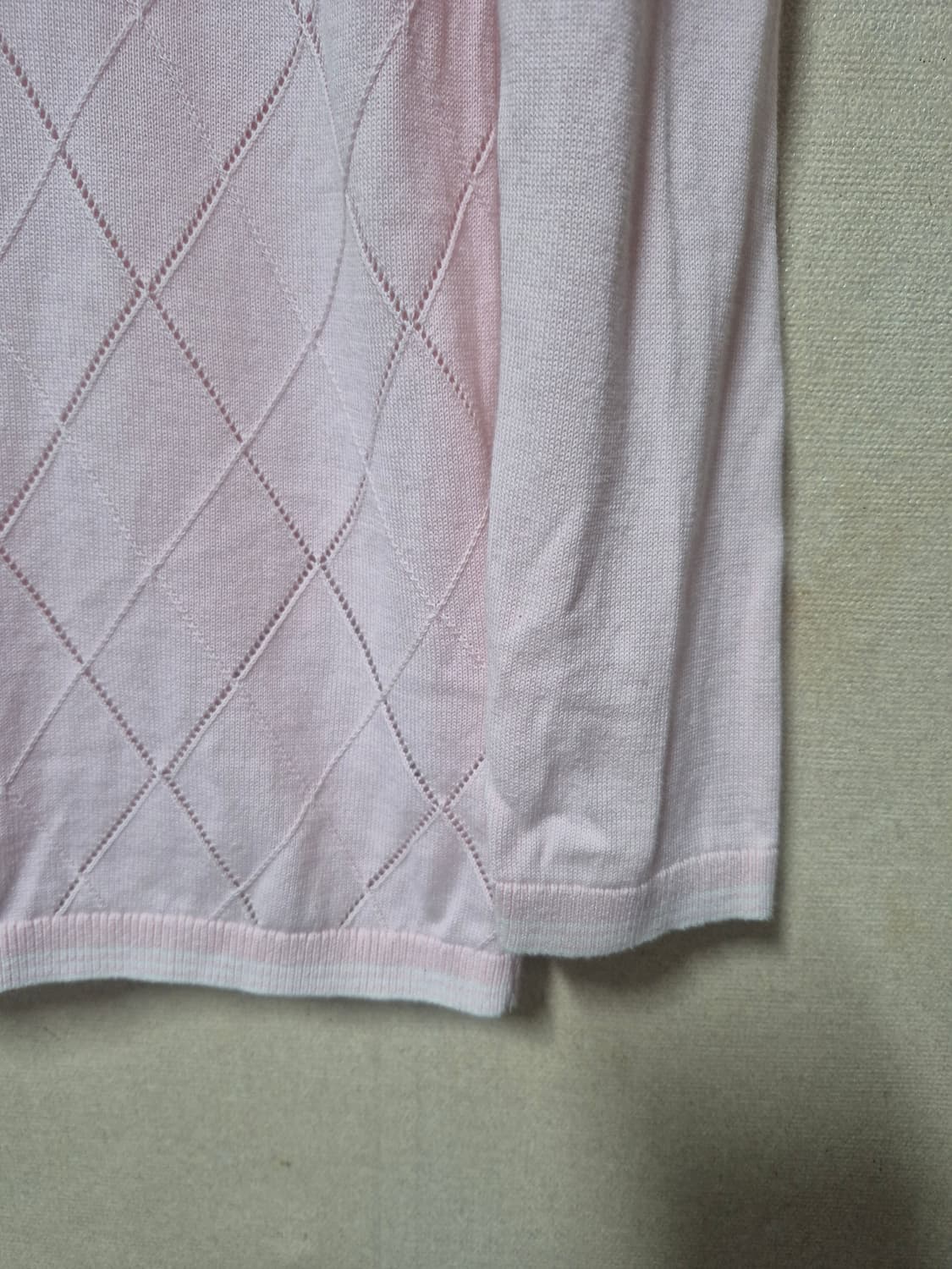 타미힐피거 브이넥 코튼니트 상품이미지3