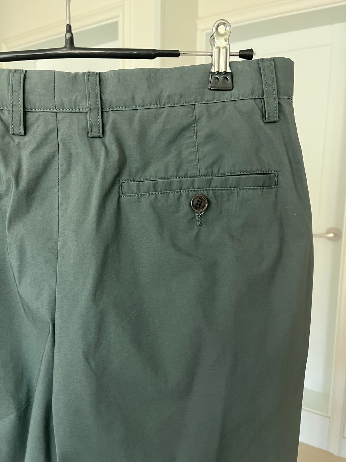 지지오투 코튼 팬츠 카키그레이 상품이미지5