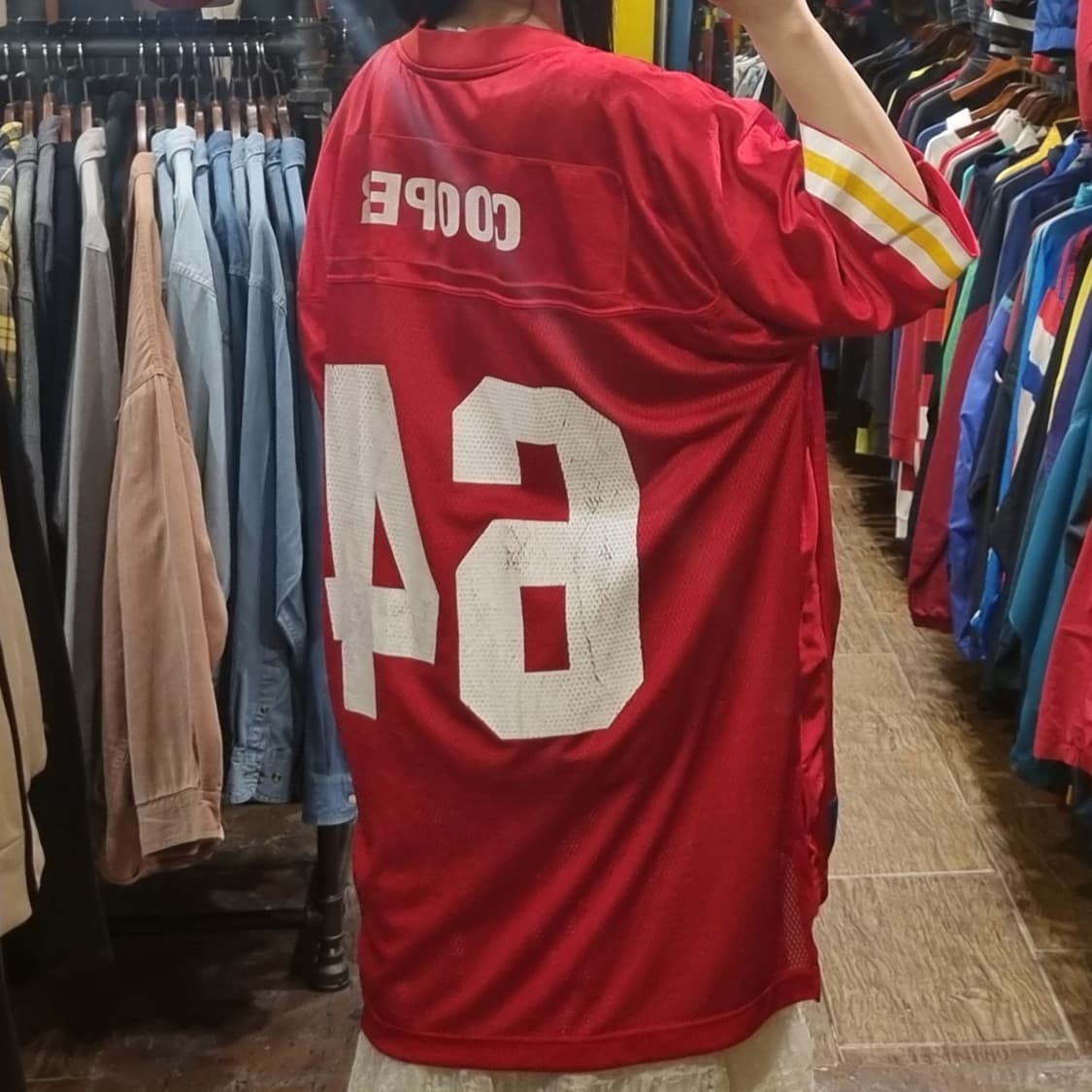 [Hi] NFL 풋볼 져지 반팔티 레드 상품이미지5