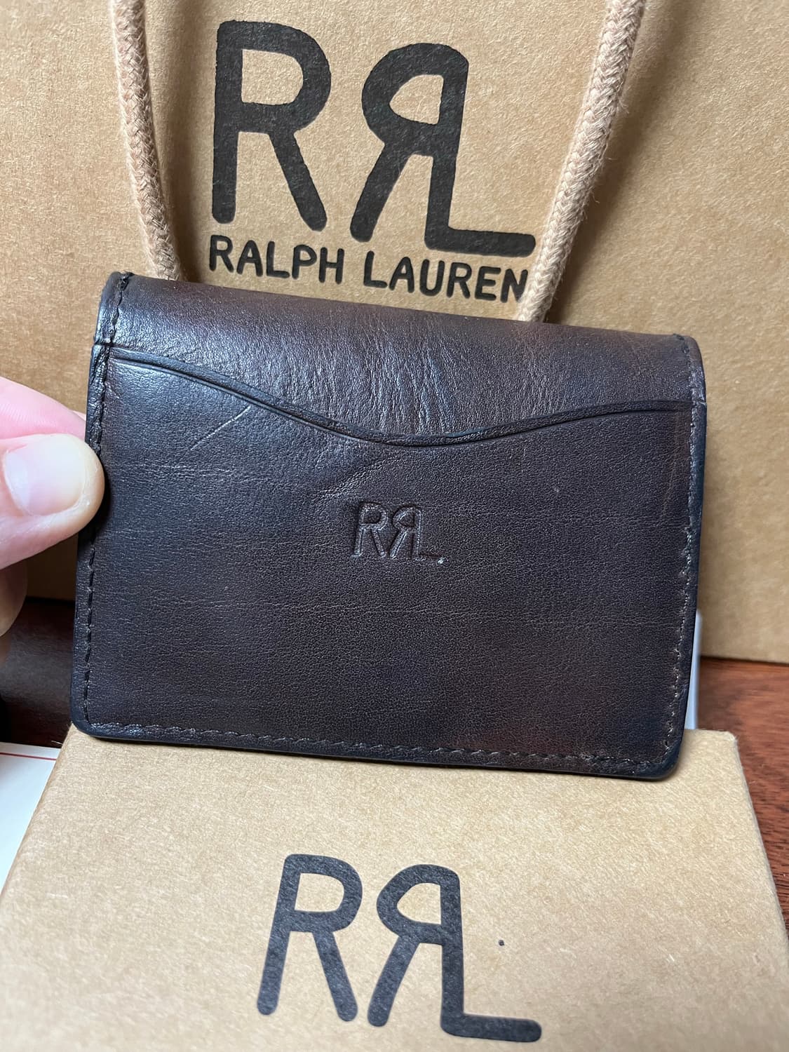 RRL 콘초 카드 지갑 상품이미지3