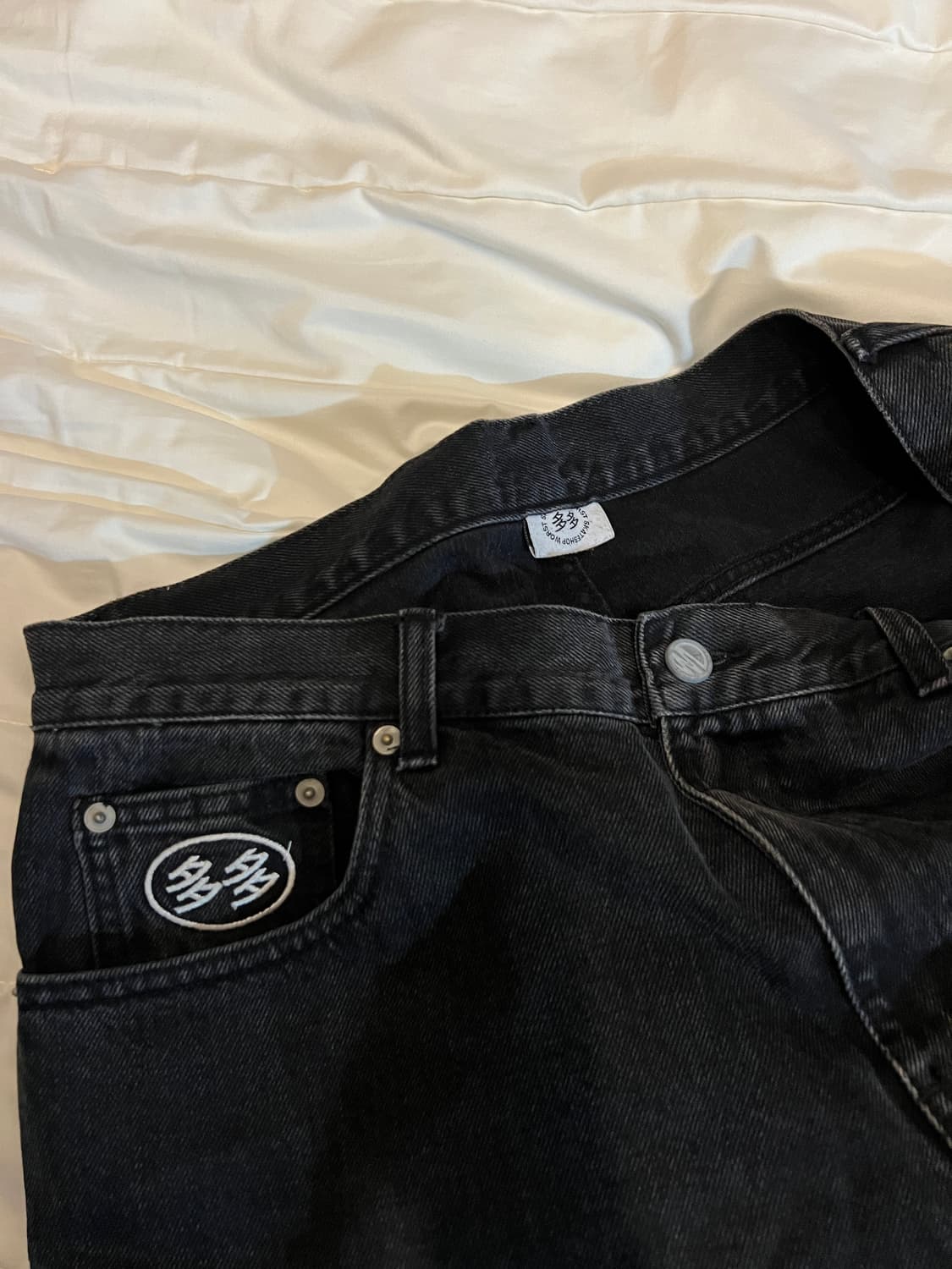 [2] 다다이즘 x 워스트스케이트샵 데님팬츠 상품이미지1