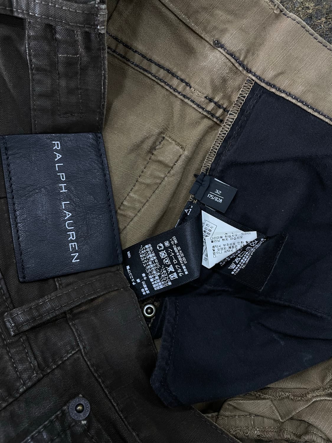 폴로랄프로렌(블랙라벨)/딥브라운 치노팬츠 상품이미지5
