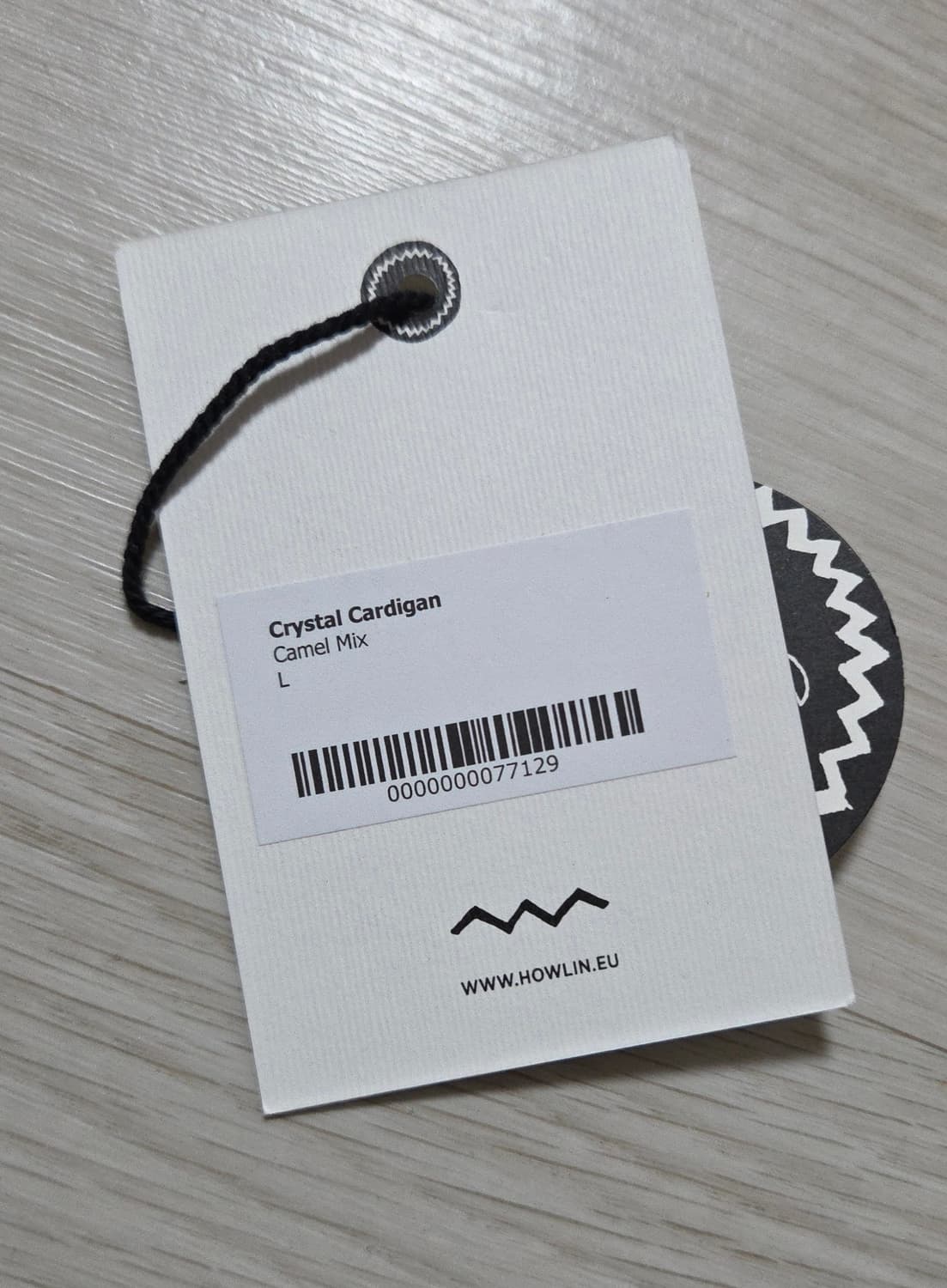 (착샷) 하울린 크리스탈 가디건 카멜 믹스 상품이미지10