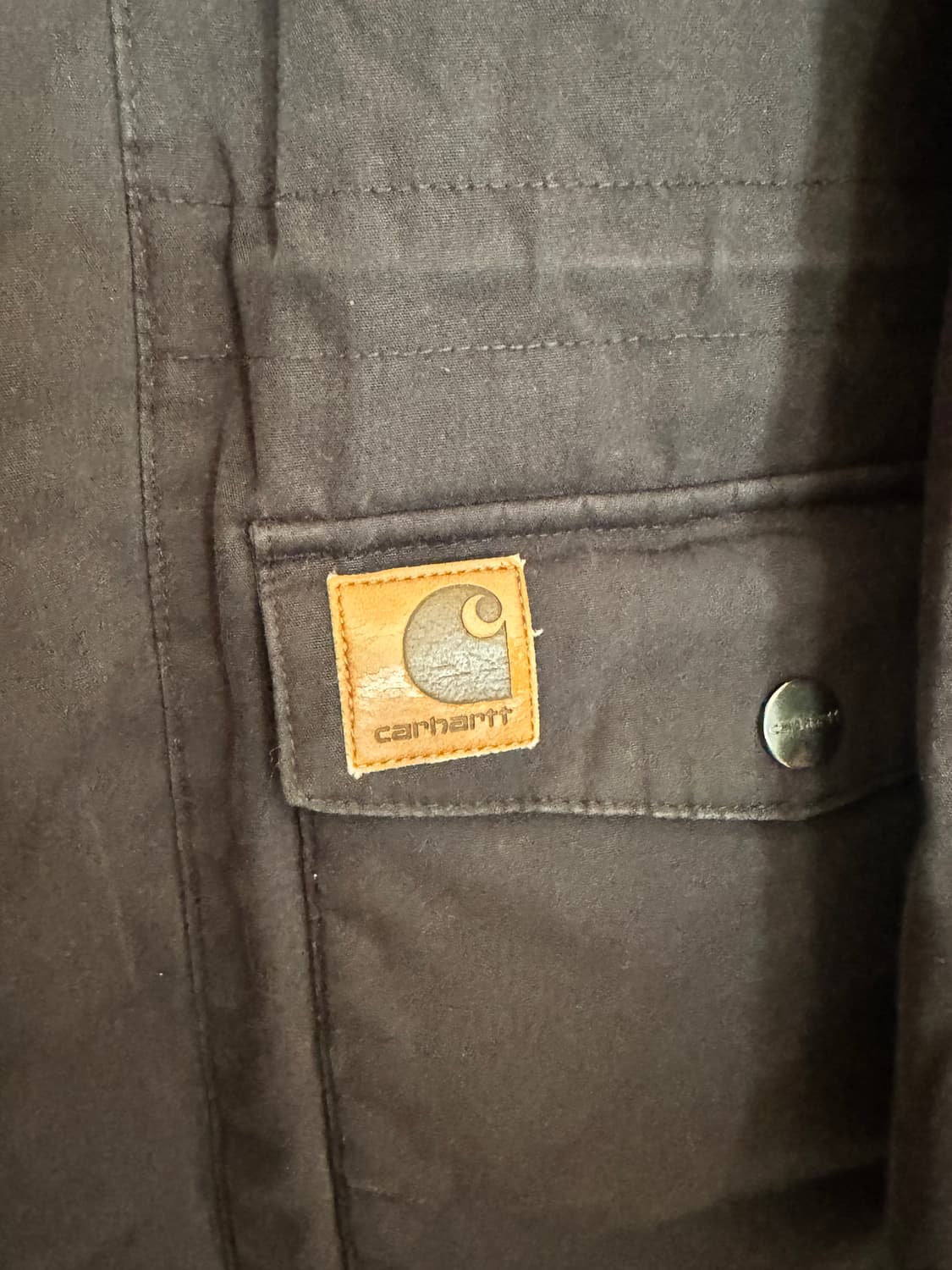 칼하트 트래퍼 파카 블랙 170/88A (M) 90~95 상품이미지4