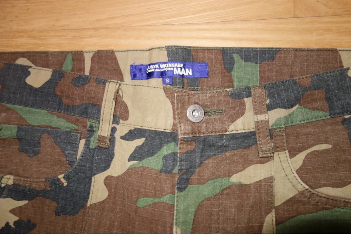 준야와타나베 AW06 Woodland 패치워크 바지 상품이미지6