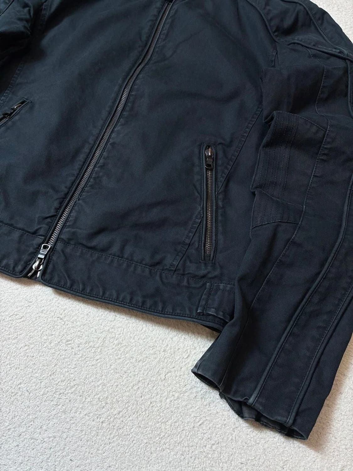 아르마니 익스체인지 00's 파이핑 라이더 자켓 PN7389 상품이미지4