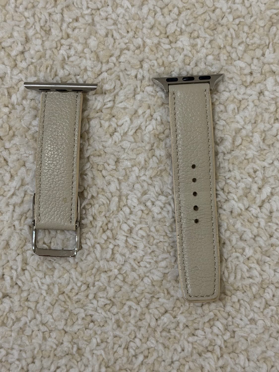 [프로퍼빌롱잉즈] 애플 워치 가죽 스트랩 (라이트 그레이 / 사이즈 1) 상품이미지7