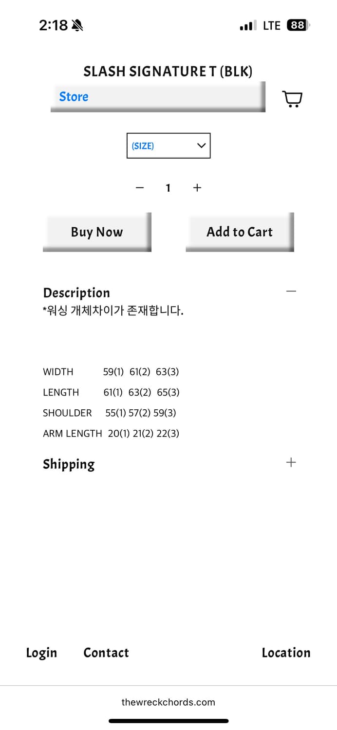 뤡코즈 슬래쉬 티 2 상품이미지2