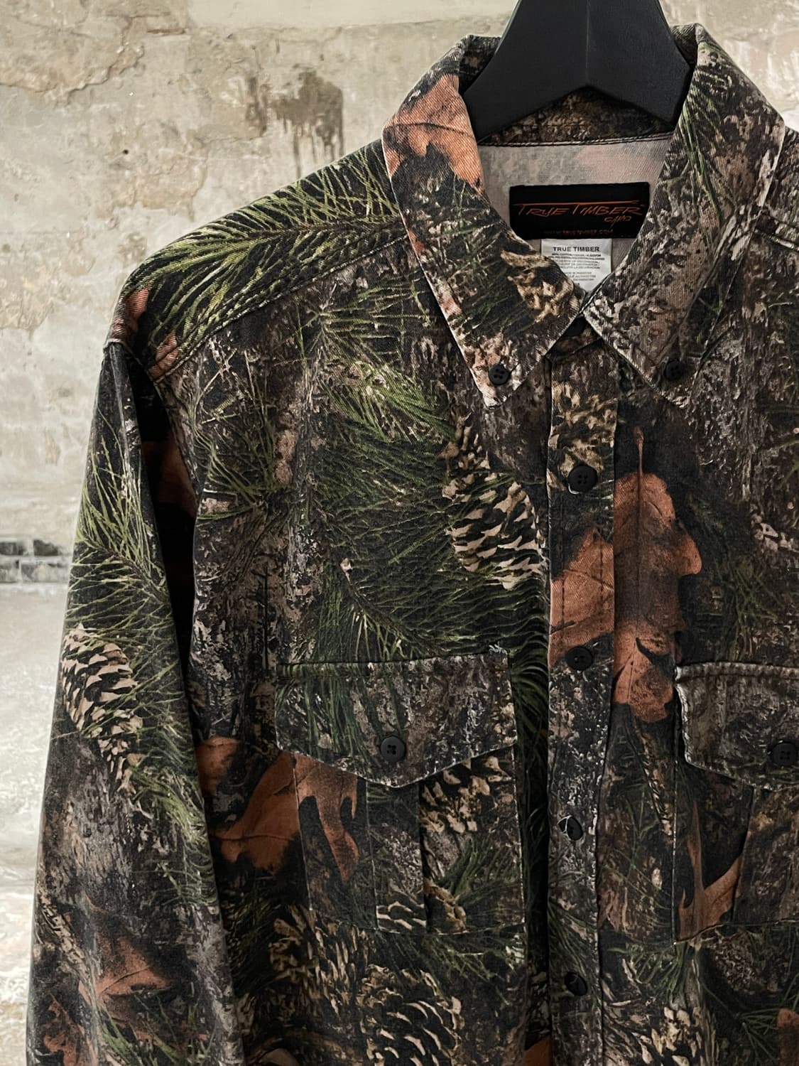 트루 팀버 카모 트윈 포켓 리얼 트리 셔츠 상품이미지2