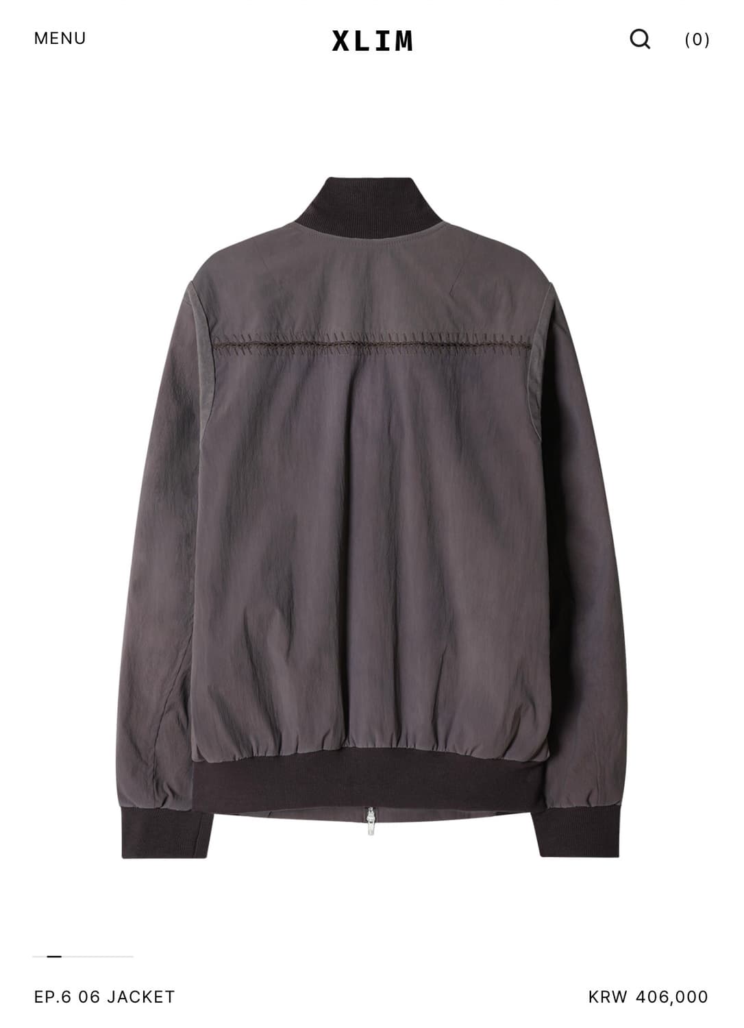 xlim ep.6 06 jacket 버건디 L 새상품 상품이미지2