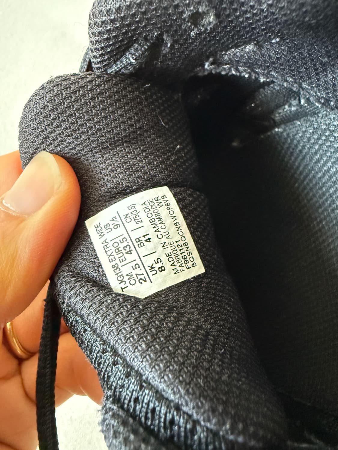 [275]아식스(asics) 런닝화 블랙 상품이미지10