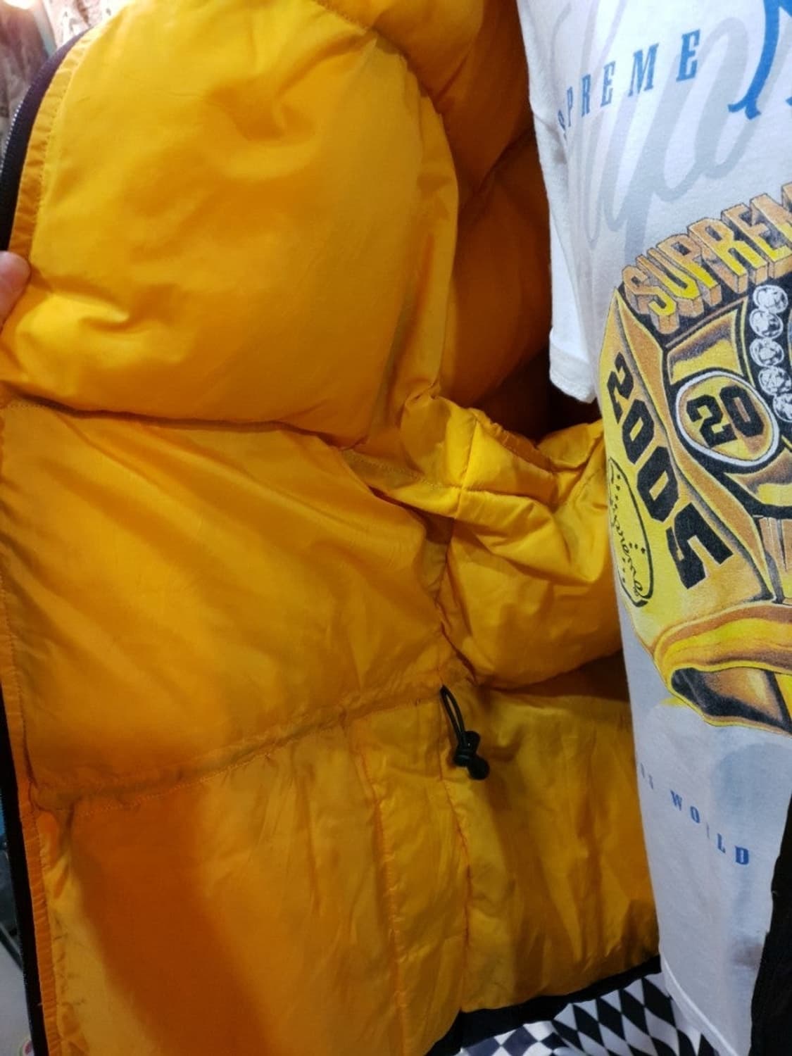 폴로 진스 성조기자수 오리털 패딩점퍼 빅사이즈 상품이미지6