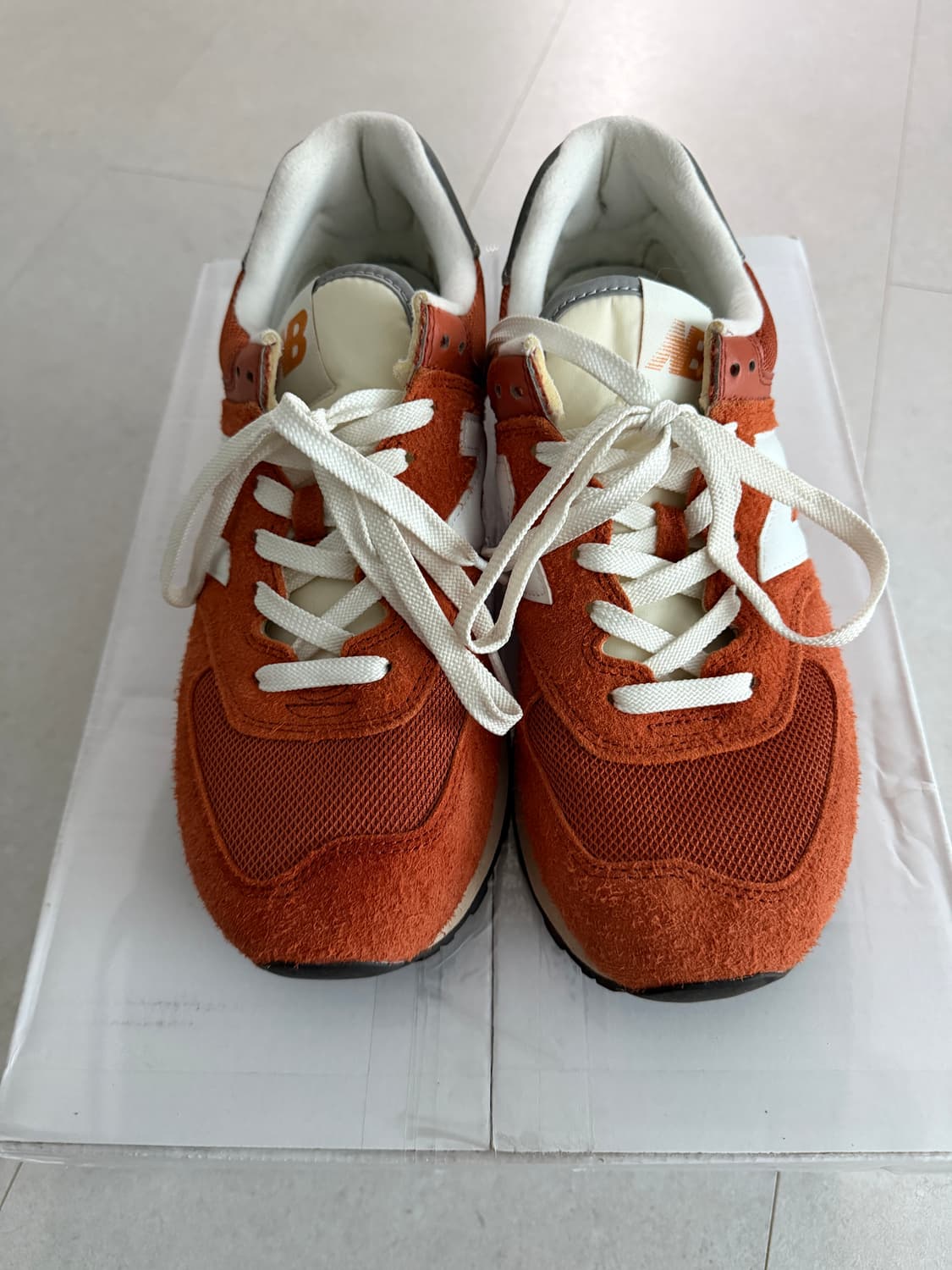 [275] 뉴발란스 574 헤리티지 오렌지 버스트 상품이미지1